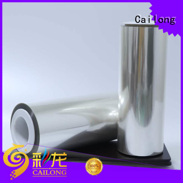 fine- quality clear pet film for stickers