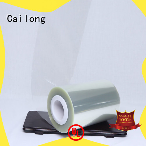 Cailong petty ultra thin pet film supplier used for labels