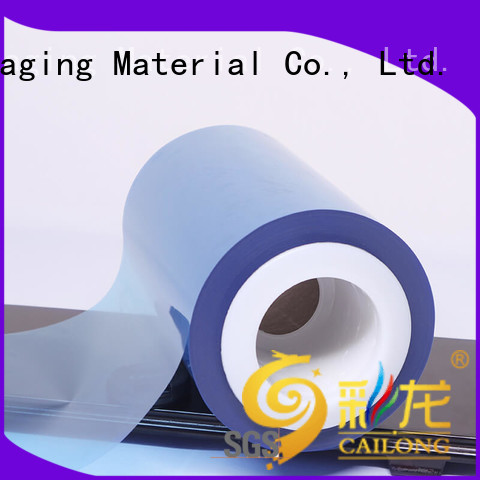 Cailong Color Coating plastic film  supply for materials