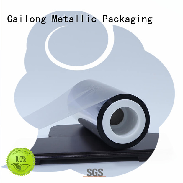 Cailong chemical metallized pet film for product