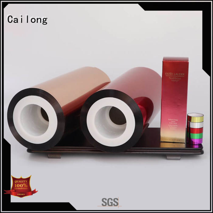 Cailong Original colored polyester film film for labels