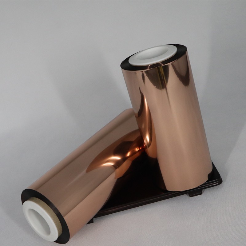copper metalized polyester film pet for medicine Cailong