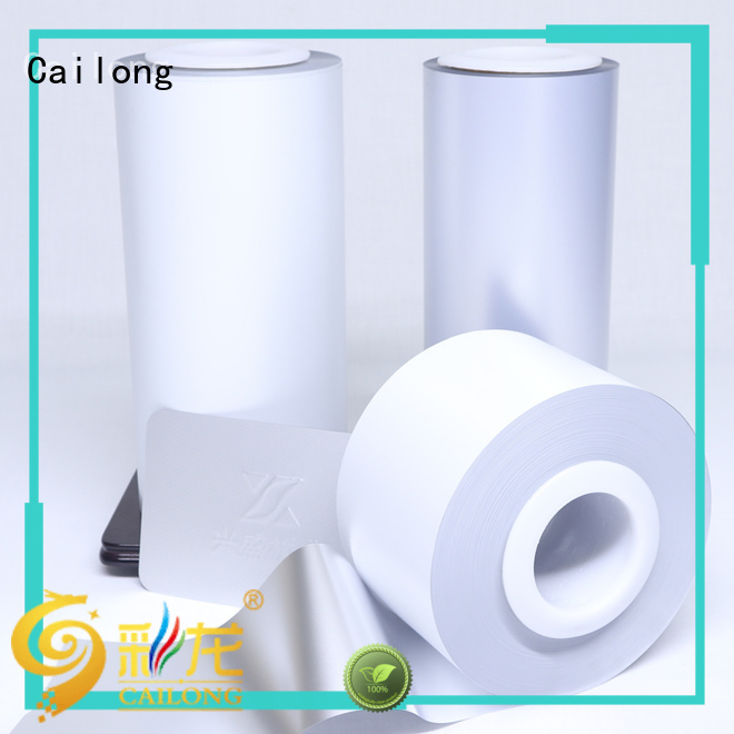 colored window film white for packing foor Cailong