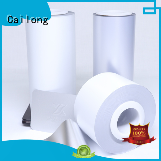 Cailong color color pet film widely-use for cosmestics