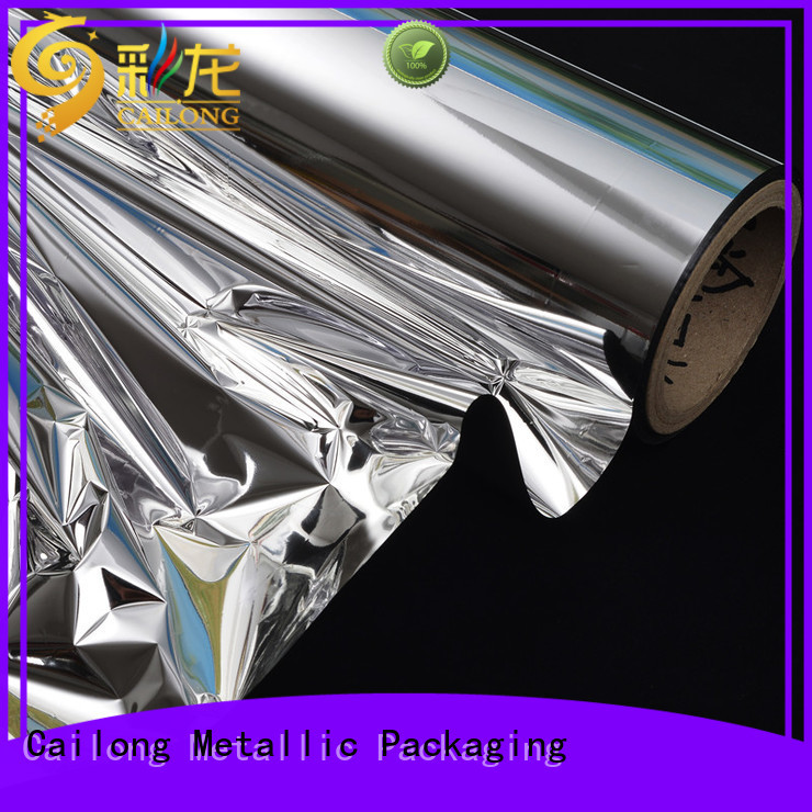Cailong film metalized pvc film check now for advertising